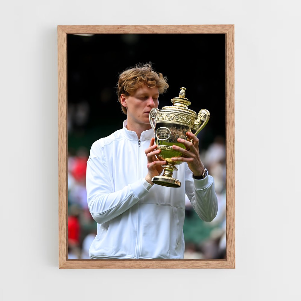 Poster La Victoire de Jannik – affiche Tennis (vue 4)